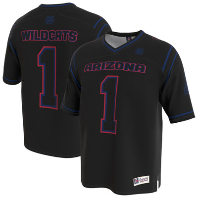 Arizona Wildcats GameDay Greats Lightweight Collegiate Football Fashion Jersey - Black