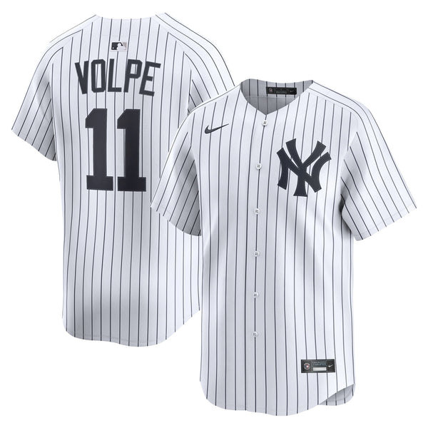 New York Yankees Anthony Volpe Nike White Home Limited Player Jersey