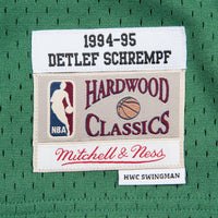 Seattle Supersonics Mitchell & Ness 94-95 Swingman Authentic Jersey Detlef Schrempf - Dark Green