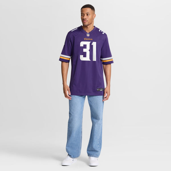 Minnesota Vikings DeeJay Dallas Nike Purple Team Game Jersey