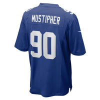 New York Giants PJ Mustipher Royal jersey – view 5