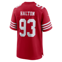 San Francisco 49ers Gracen Halton Nike Scarlet Team Game Jersey