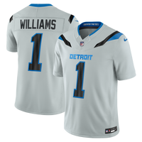 Detroit Lions Jameson Williams Nike Silver 2026 Rivalries Collection Printed Limited Jersey