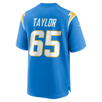 Los Angeles Chargers Logan Taylor Nike Powder Blue Team Game Jersey