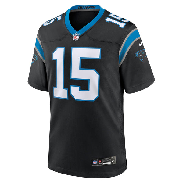 Carolina Panthers Ihmir Smith-Marsette Nike Black Team Game Jersey
