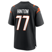 Cincinnati Bengals Myles Hinton Nike Black Team Game Jersey