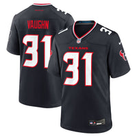 Houston Texans Deuce Vaughn Nike Navy Team Game Jersey