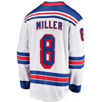 New York Rangers J.T. Miller White jersey – view 4