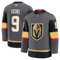 Vegas Golden Knights Jack Eichel Fanatics Gray Alternate Premium Jersey