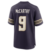 Minnesota Vikings J.J McCarthy Nike Purple 2026 Rivalries Collection Game Jersey