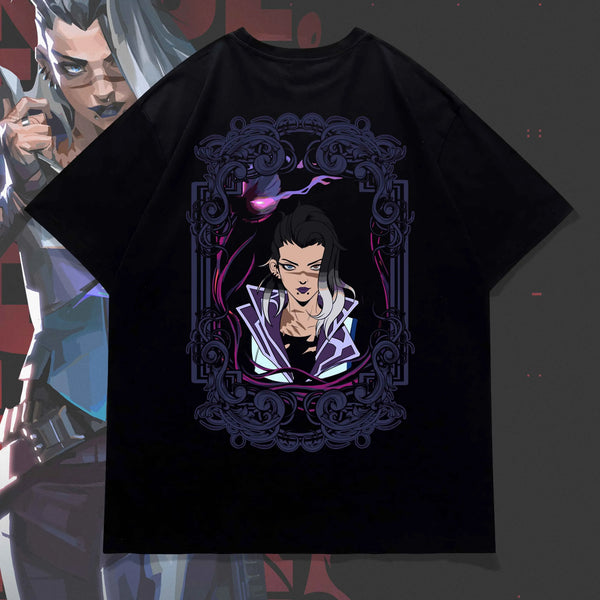Fade Nightmare Hunt - Valorant Oversized Tee