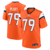 Denver Broncos Matt Peart Nike Orange Team Game Jersey