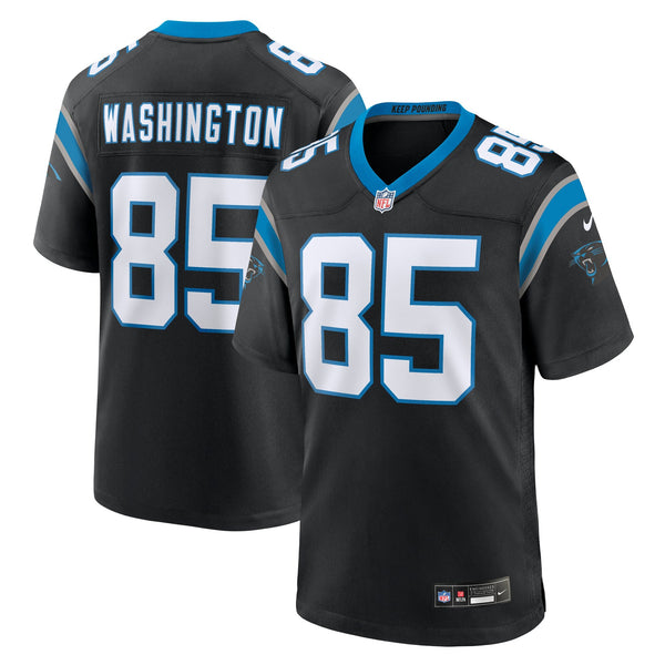 Carolina Panthers Casey Washington Nike Black Team Game Jersey