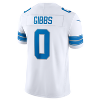 Detroit Lions Jahmyr Gibbs Nike White Vapor F.U.S.E. Printed Limited Jersey