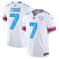 Houston Texans C.J. Stroud Nike White 2026 Rivalries Collection Printed Limited Jersey
