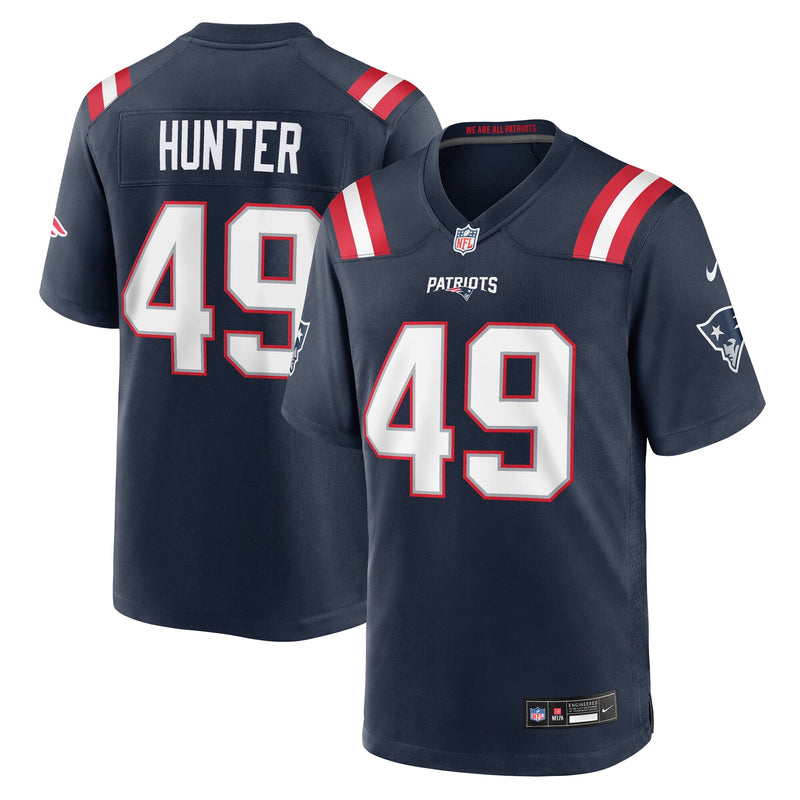 New England Patriots Erick Hunter Navy jersey – view 1