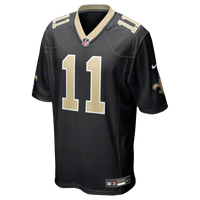 New Orleans Saints Zach Wilson Nike Black Team Game Jersey