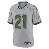Seattle Seahawks Devon Witherspoon Gray jersey – view 2