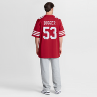 San Francisco 49ers Jaden Dugger III Nike Scarlet Team Game Jersey