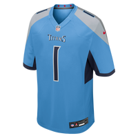 Tennessee Titans Cameron Ward Nike Light Blue Team Game Jersey