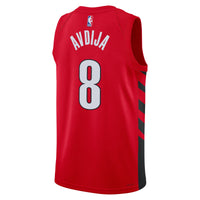 Portland Trail Blazers Jordan Brand Statement Edition Swingman Jersey - Red - Deni Avdija -