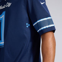 Tennessee Titans Cameron Ward Nike Navy 2026 Rivalries Collection Game Jersey