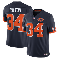 Chicago Bears Walter Payton Nike Navy 2026 Rivalries Collection Printed Limited Jersey