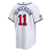 USA Baseball Gunnar Henderson Nike White 2026 World Baseball Classic Home Stadium Jersey