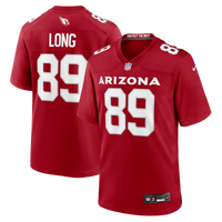 Arizona Cardinals Hunter Long Nike Cardinal Team Game Jersey