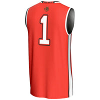 #1 Cornell Big Red GameDay Greats Lightweight Basketball Jersey - Red