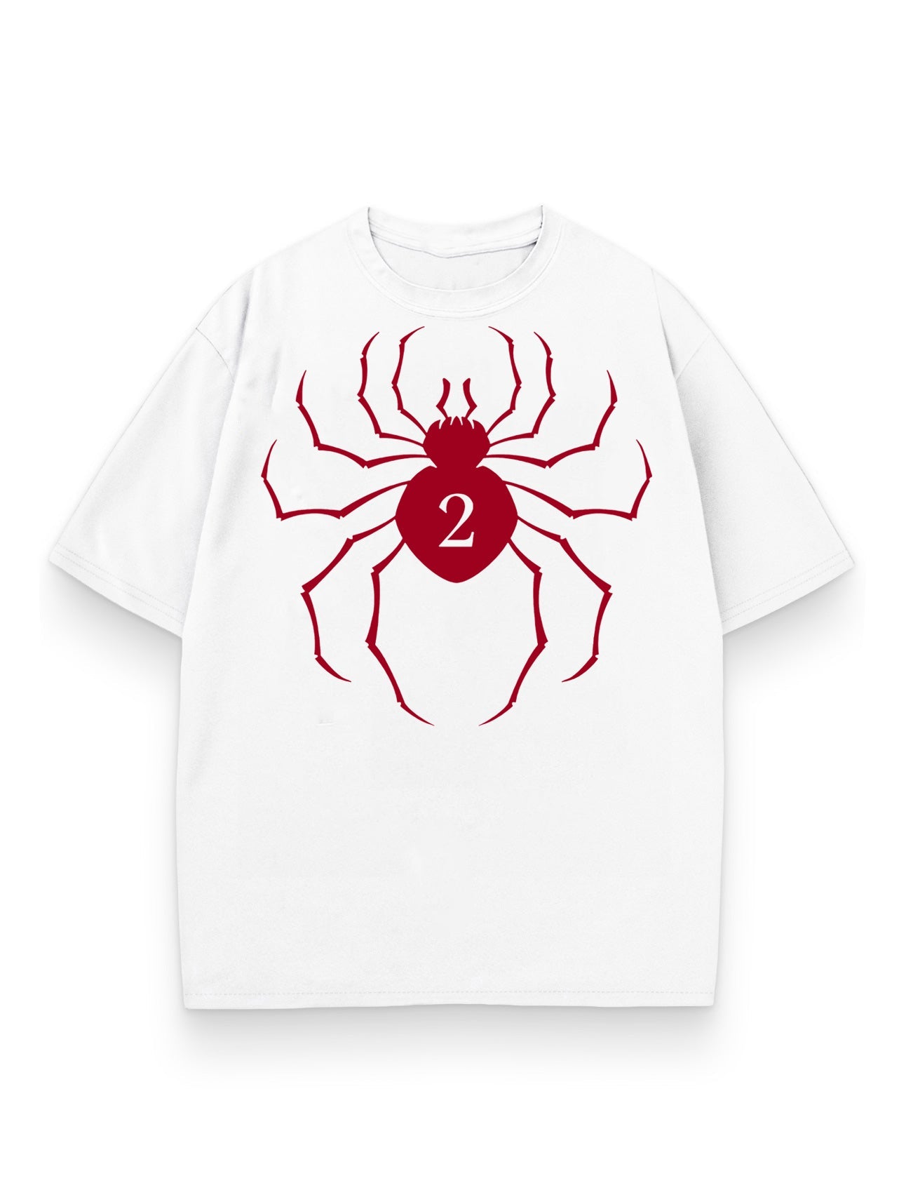 White t-shirt with Hooded Hunter Pain Phantom graphic – photo 2