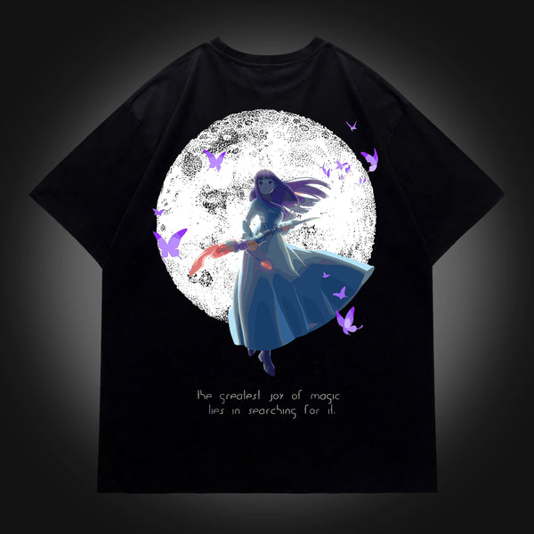 Fern: The Joy of Magic - Frieren Oversized Tee