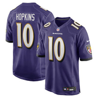 Baltimore Ravens DeAndre Hopkins Purple jersey – view 1