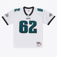 Philadelphia Eagles Jason Kelce Mitchell & Ness White Big & Tall 2011 Legacy Replica Player Jersey