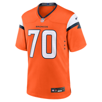 Denver Broncos Marques Cox Nike Orange Team Game Jersey