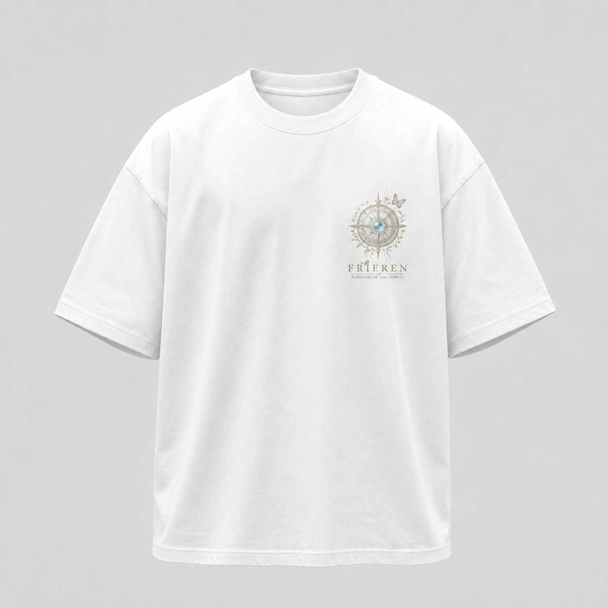 White t-shirt with Frieren Beyond Farewell graphic – photo 2