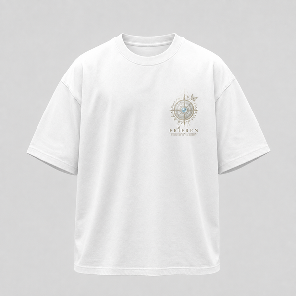 White t-shirt with Frieren Beyond Farewell graphic – photo 2