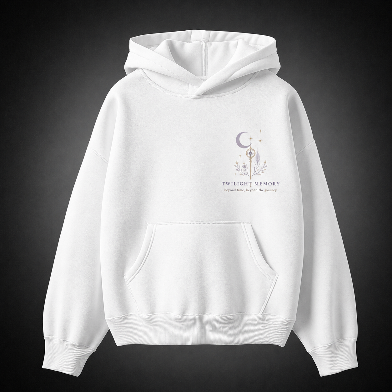 Black hoodie with Frieren Beyond The Horizon graphic – photo 2