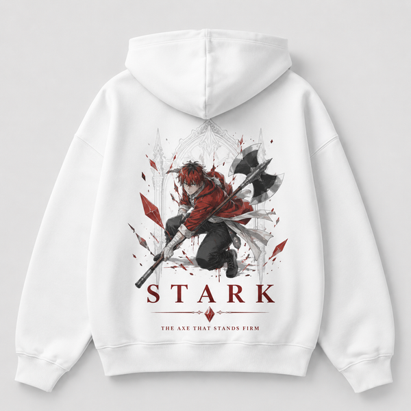 Black hoodie with Frieren, Fern, Stark & Himmel Beyond The Seasons graphic – photo 1