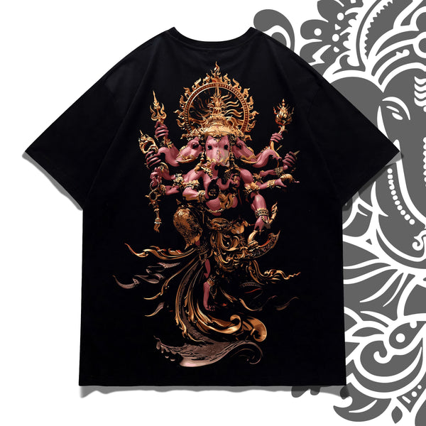 Ganesha The Divine Guardian Oversized Tee