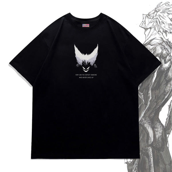 Garou Monster Silhouette - One Punch Man Oversized Tee