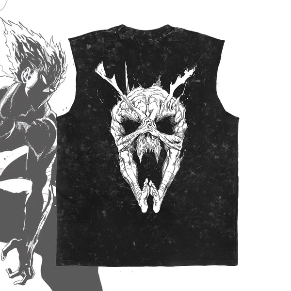Garou Skull Form - One Punch Man Tanktop