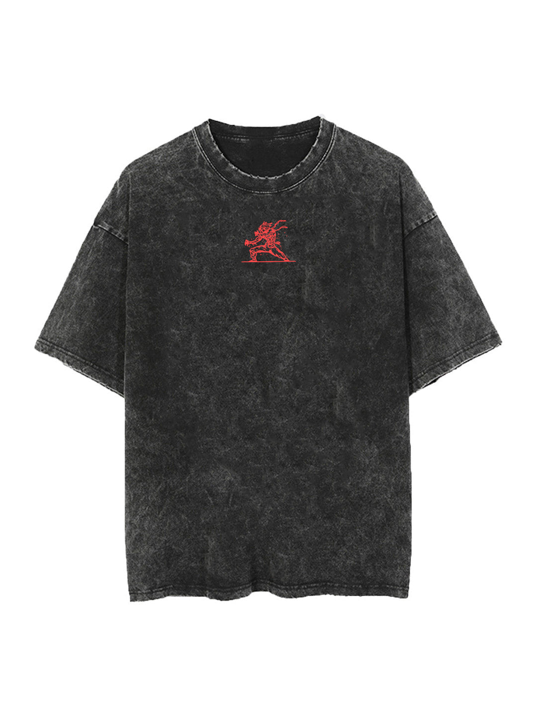 Vintage black t-shirt with Garou One Punch Man Beyond Human graphic – photo 2