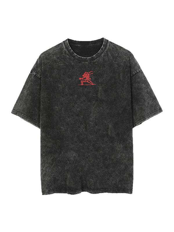 Vintage black t-shirt with Garou One Punch Man Beyond Human graphic – photo 2