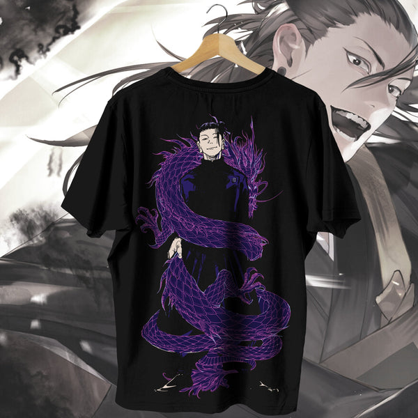 Geto Dragon Portrait Classic Fit - Jujutsu Kaisen Oversized Tee
