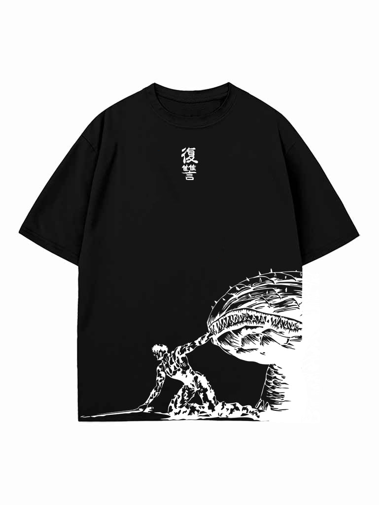 Black t-shirt with Femto (Griffith) Berserk Eclipse Sacrifice graphic – photo 2