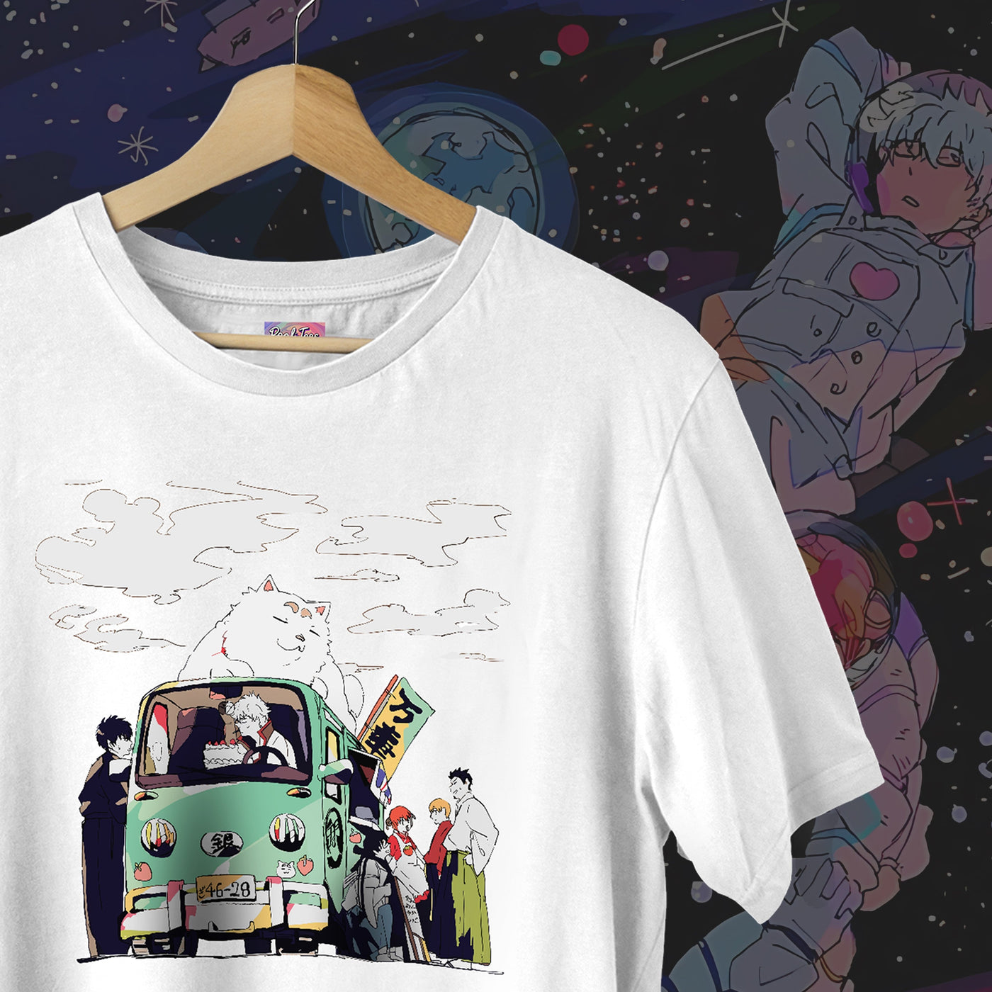 Gintama Odd Jobs Road Trip Tee