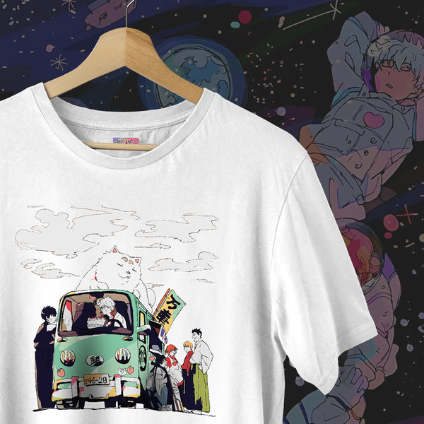 Odd Jobs Road Trip - Gintama Oversized Tee