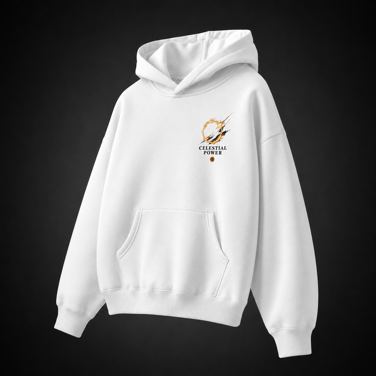 White hoodie with Goku Dragon Ball Raise The Spirit graphic – photo 2