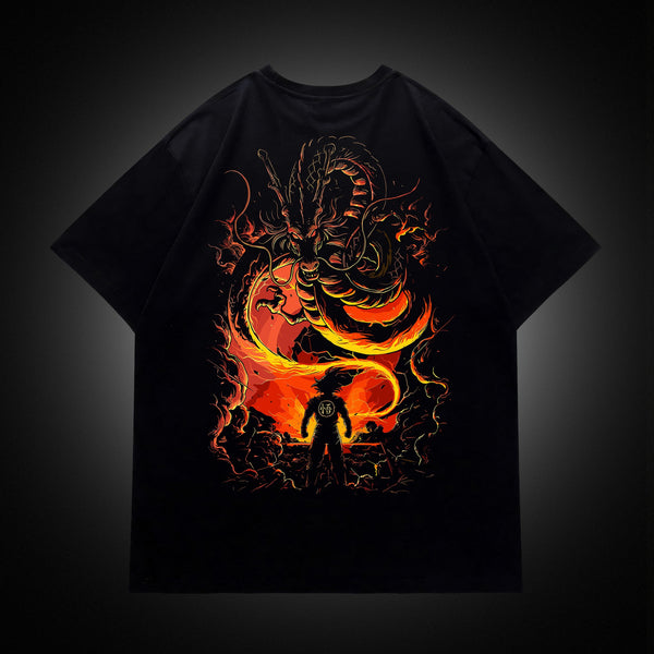Goku & Shenron - Dragon Ball Z Oversized Tee